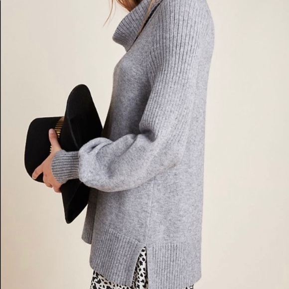 EUC Anthropologie Cowl Neck sweater - Picture 9 of 9